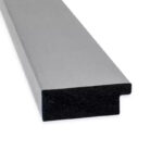 22" x 28" Non-Beveled Brushed Nickel Wall Mirror - Modern Rectangle, Includes Mounting Hardware - Image 3