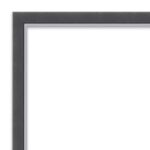 Square Framed Black Silver Wall Mirror – 27.75 x 27.75 in. - Image 4