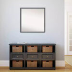 Square Framed Black Silver Wall Mirror – 27.75 x 27.75 in. - Image 8