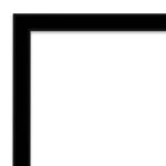 30" x 24" Non-Beveled Rectangle Framed Bathroom Wall Mirror, Jet Black - Image 4