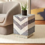 Modern Square Accent Stool - Image 10