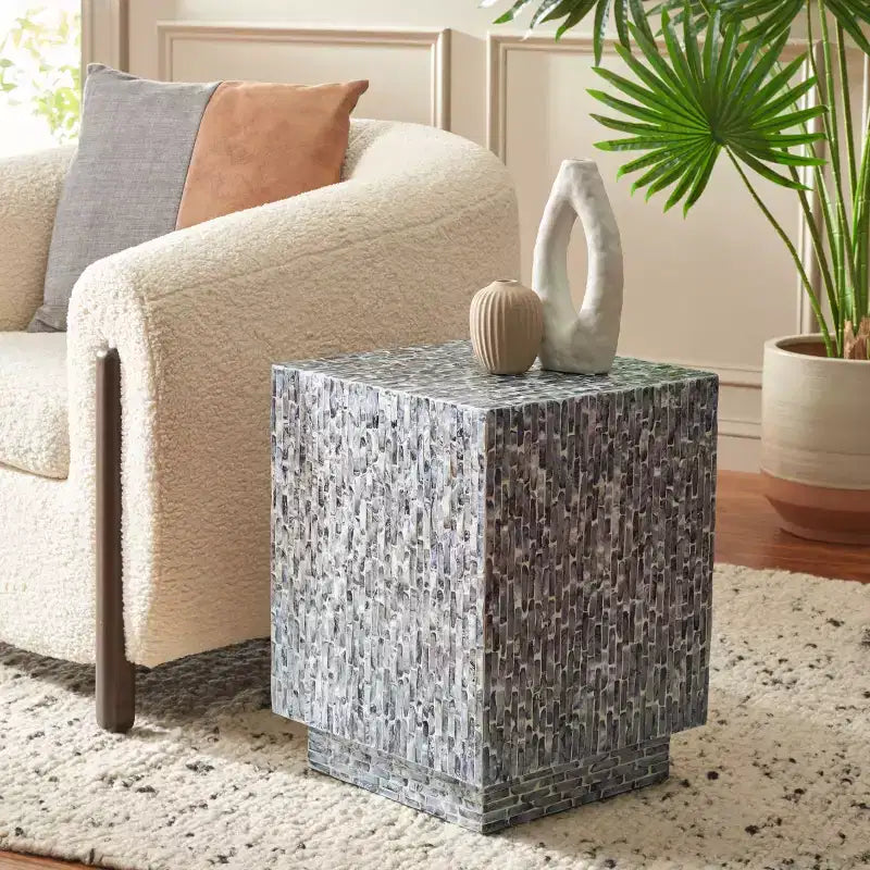 1002928054_2 Modern Square Accent Stool - Image 1
