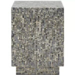 Modern Square Accent Stool - Image 2