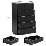 6-Drawer Dresser - MDF Storage Chest - Image 9