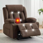 Manual Recliner Chair with Rocking Motion, Massage and Heat - Image 7