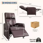 Electric Power Recliner Chair with Massage and Heat Function - Image 10