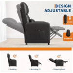Electric Power Recliner Chair with Massage and Heat Function - Image 5