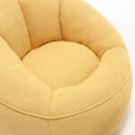 Foam Filled Bean Bag Chair with Foot Stool - Image 19