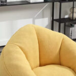 Foam Filled Bean Bag Chair with Foot Stool - Image 20