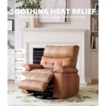 Manual Recliner Rocking Chair with Massage and Heating Function - Image 18