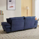 Corduroy Sofa Sleeper Loveseat with Pillows - Image 26