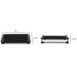 Tilting Footrest Under Desk | Ergonomic Adjustable Office Foot Rest | Large Platform - Image 7