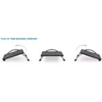 Tilting Footrest Under Desk | Ergonomic Adjustable Office Foot Rest | Large Platform - Image 8